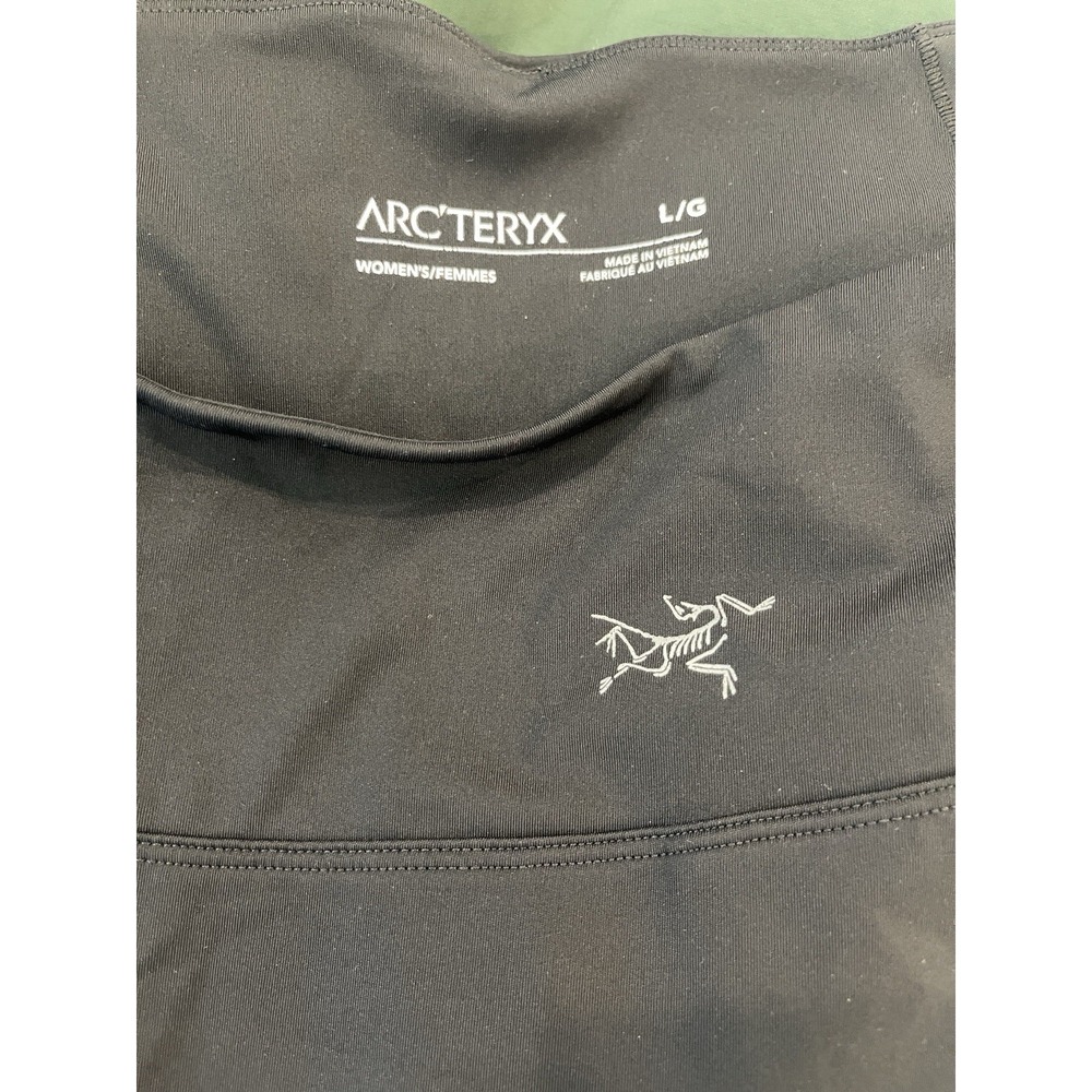 Arc'teryx Oriel Leggings Womens BLACK Large Workout Activewear - Picture 2 of 9